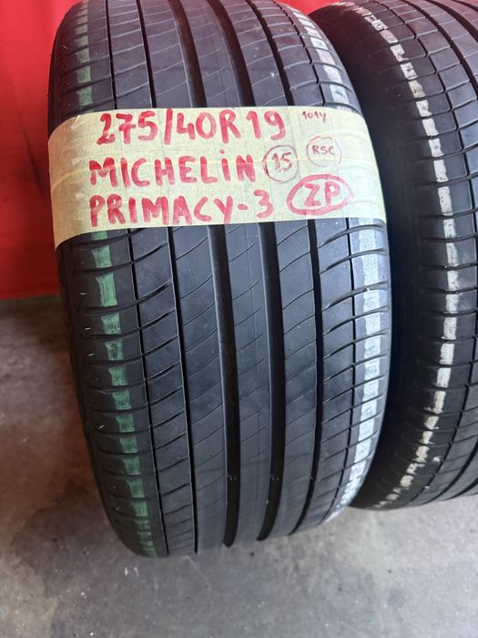 Pneus RFT 275/40/19 Michelin Impecaveis