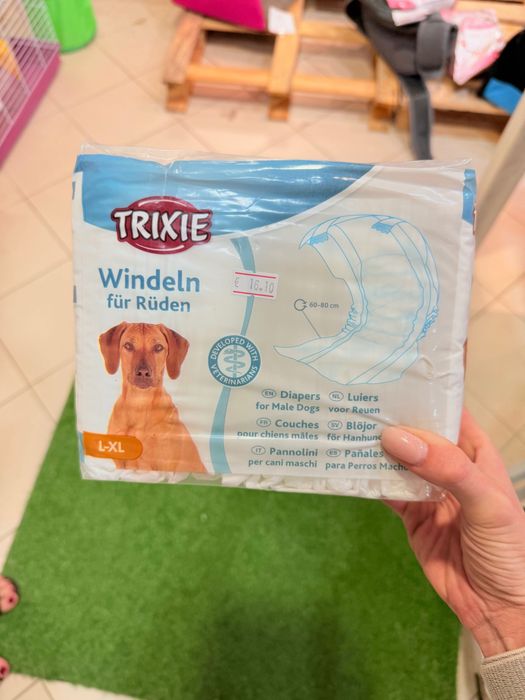 Fraldas para cão