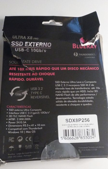 Disco SSD externo Blueray