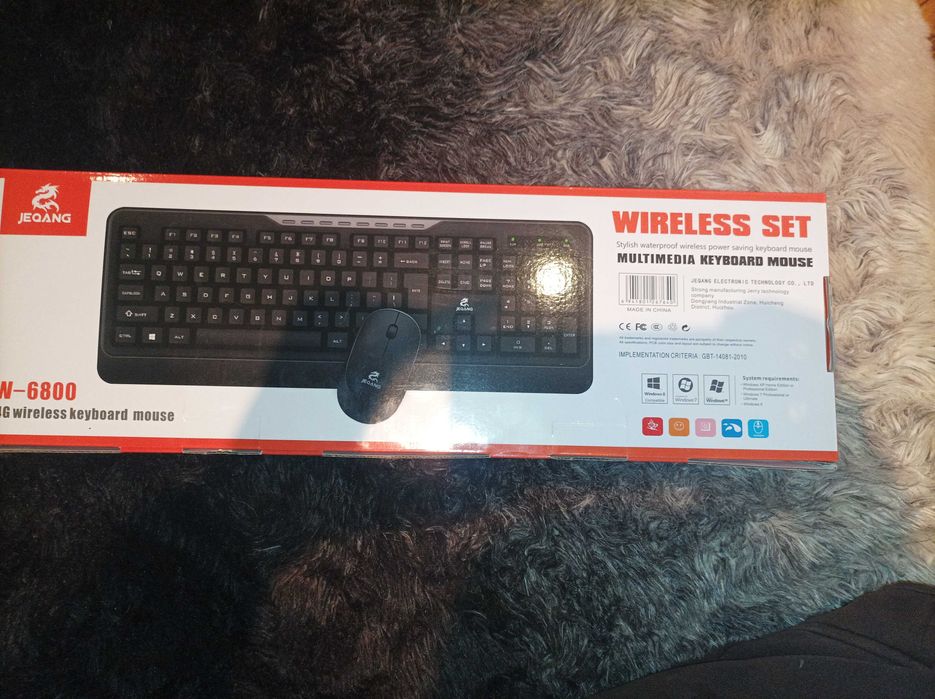 Безпровідна клавіатура та мишка Jw-6800 wireless set