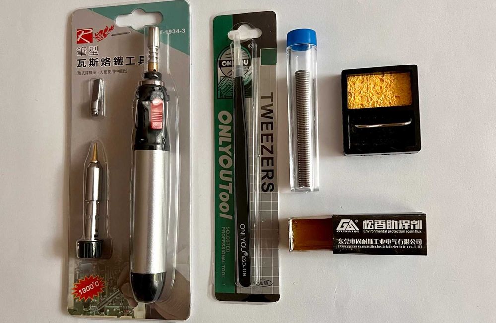 Паяльник газовий HT-1934-3