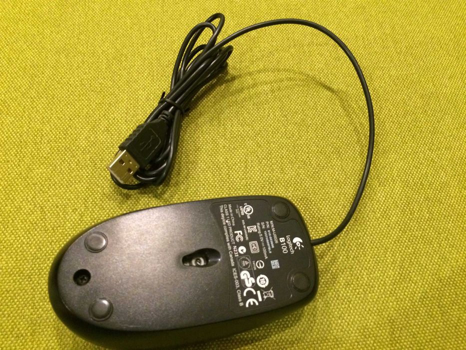 Мышка Logitech usb