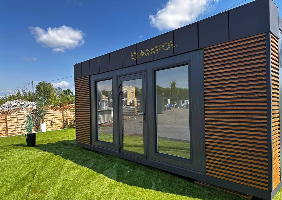 Kontener, pawilon 600x300, biurowy, handlowy, usługowy, sklep, kiosk