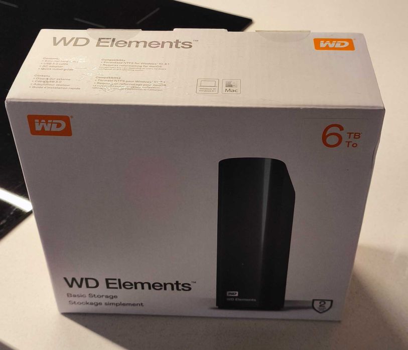Disco Externo Western Digital Elements 6TB