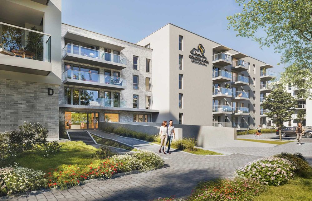 2-pokojowy apartament wykończony pod klucz - obok Parku Lublinek - zamknięte osiedle oraz lobby w budynku - Więcej