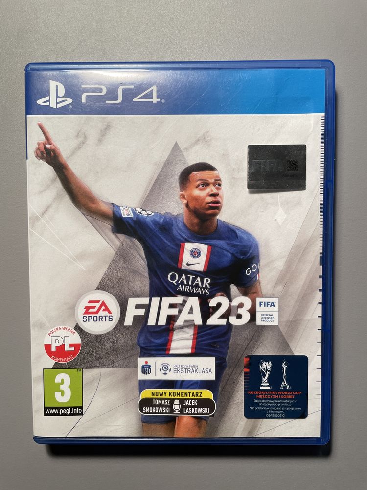 GRA PS4 FIFA 23 PL POLSKI KOMENTARZ DUBBING POLSKA NOWA POLISH NEW