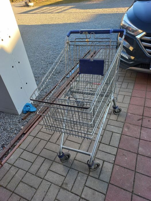 Wózek transportowy sklepowy