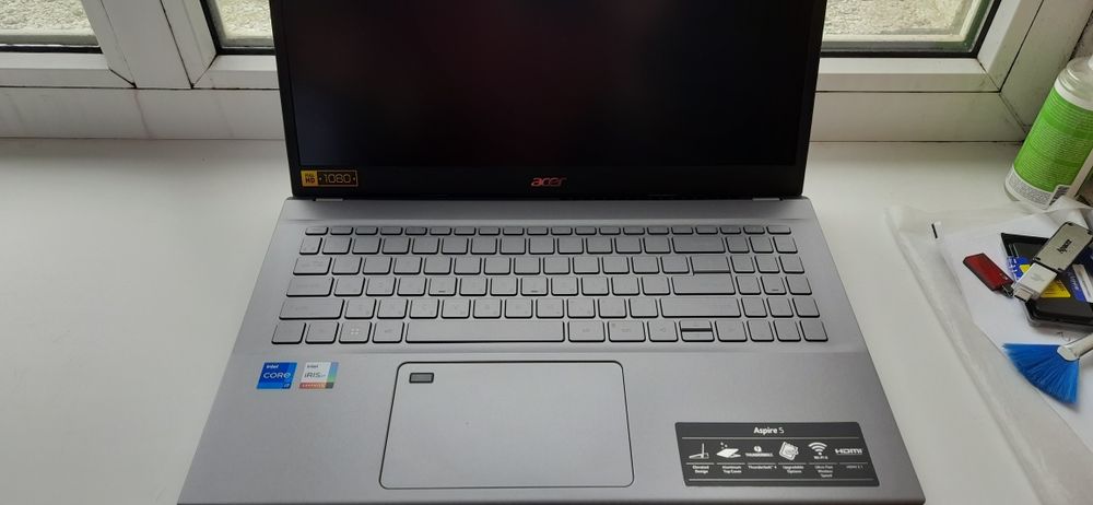 Кришка, корпус ноутбука Acer Aspire серія E1