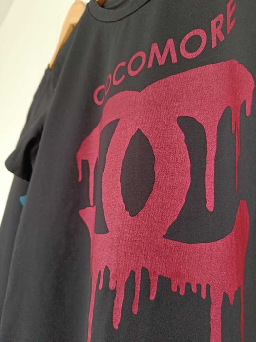 2 czarne koszulki Tshirty z napisem cocomore rozmiar M