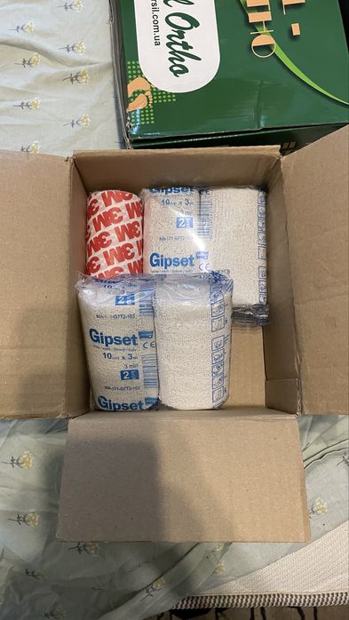 Набір для гіпсування клишоногості