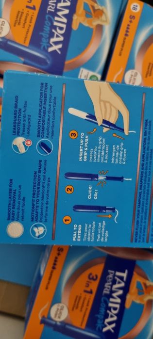 Tampax zestaw 6 szt