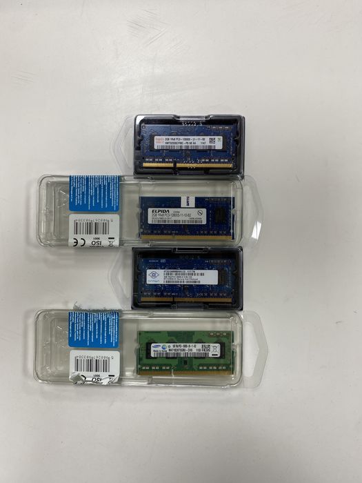 Оперативна памʼять DDR3 2gb 1600 МГц 1gb 1333 МГц