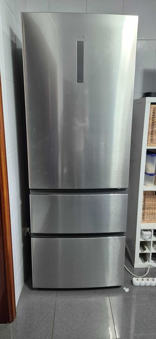 Frigorífico HAIER A3FE742CMJ (No Frost - 190.5 cm - 436 L - Inox