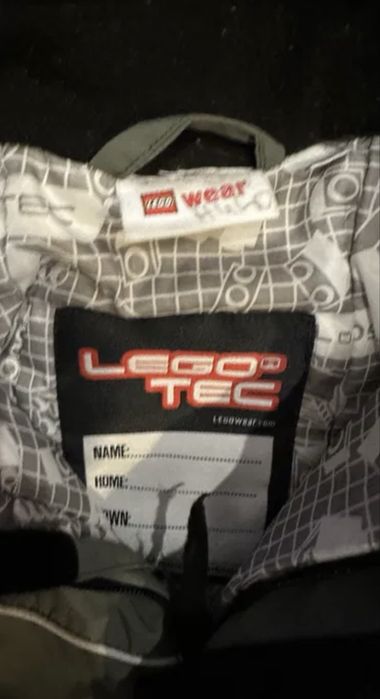 Lego tech kombinezon zielony zimowy 98
