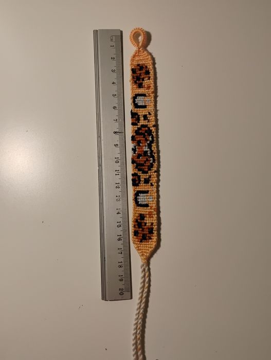 Bransoletka z muliny z pieskiem