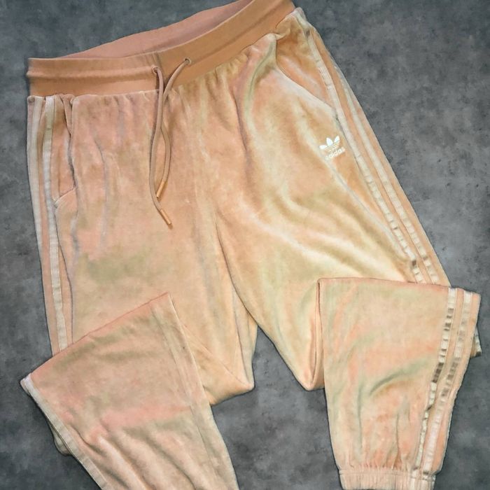 Штаны adidas велюровые