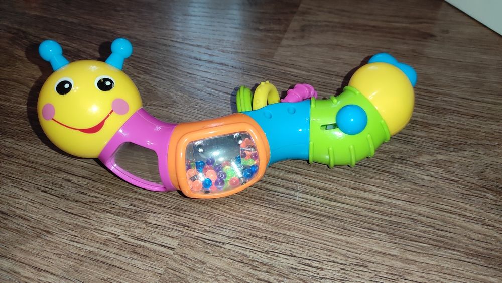 Погремушка Логическая гусеница