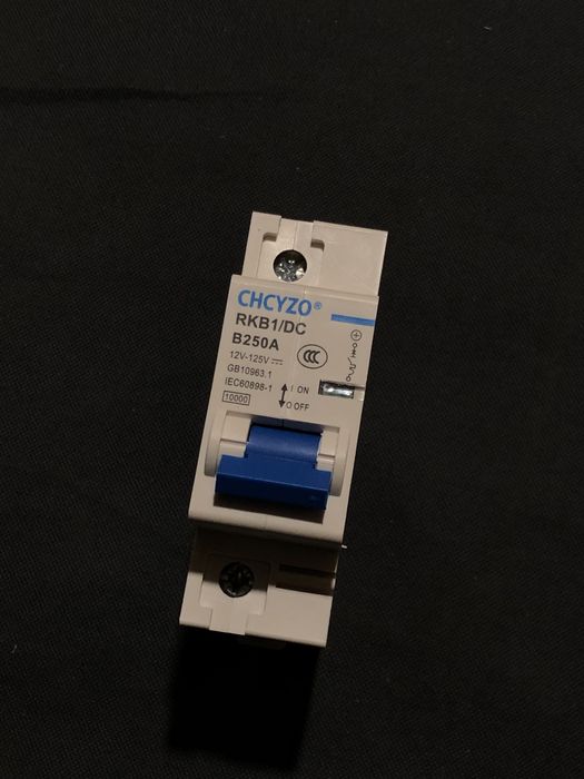 Автомат постійного струму 250А 12-125V RKB1 DC