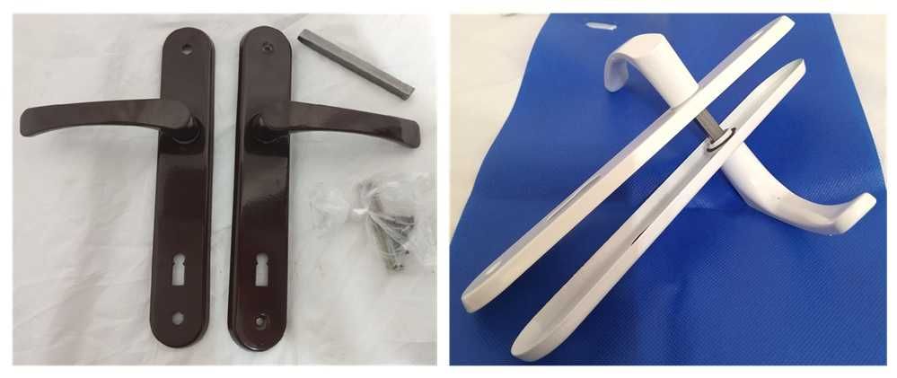 Kotarbau Conjunto de 2 pares de maçanetas de porta