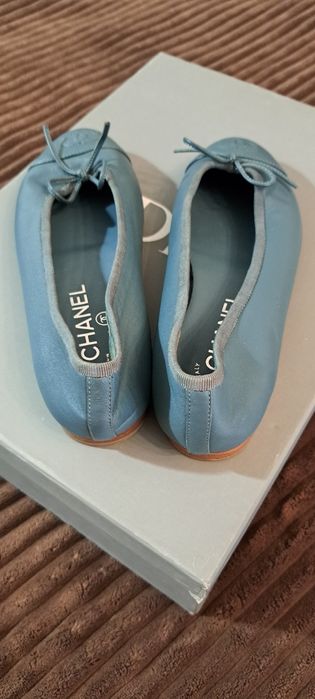 Балєтки жіночі шкіряні від CHANEL, 35 розмір