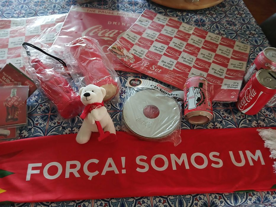 Conjunto Coca Cola, coleção