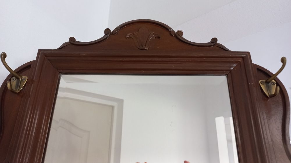 Bengaleiro com espelho Antigo