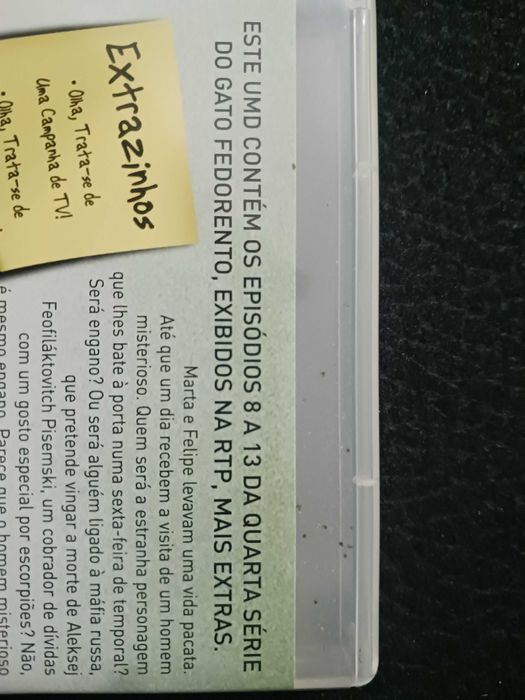 Gato Fedorento para PSP (formato UMD)