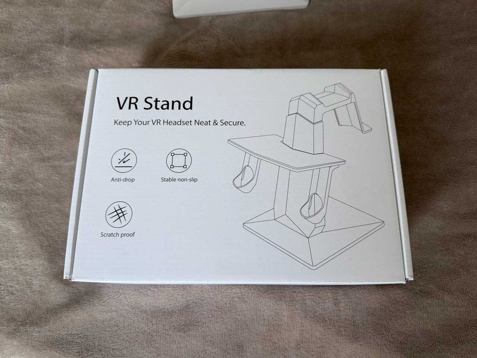 Підставка-тримач для VR гарнітур Quest 2 3 3s pro біла