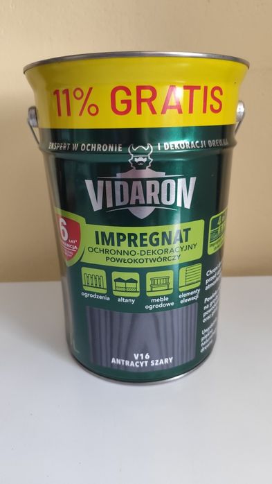 Impregnat Vidaron V16 Antracyt szary (poj. 5L)
