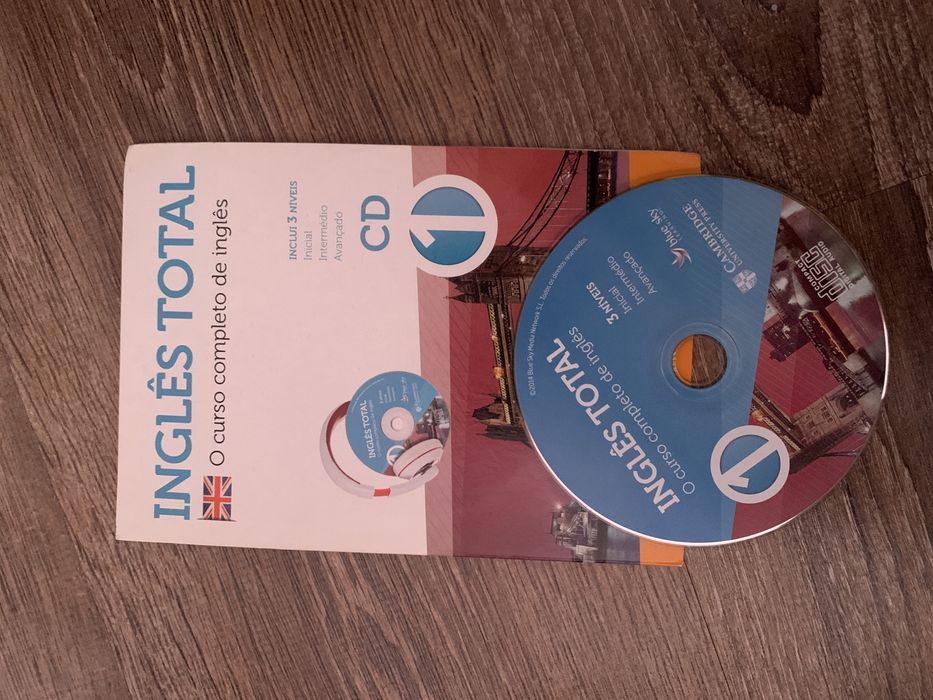 Livro escolar Inglês Total c/CD