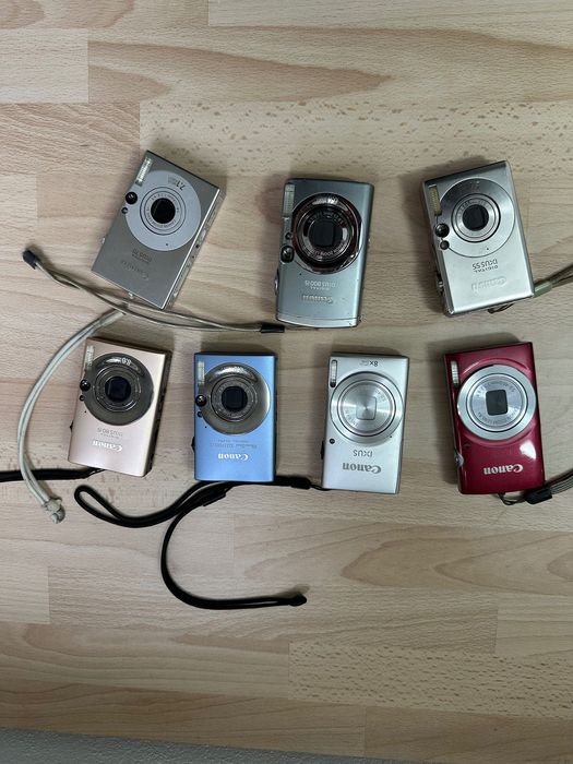 Canon Ixus / Powershot , Câmaras digitais