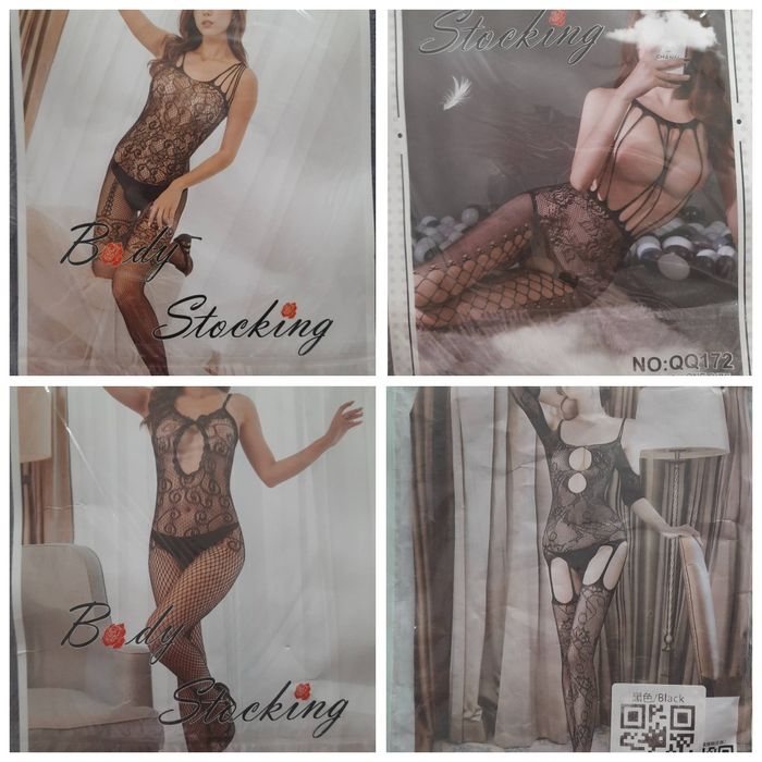 Жіноча білизна, комбез в сіточку