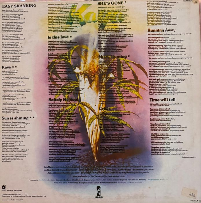 Vinil do Bob Marley