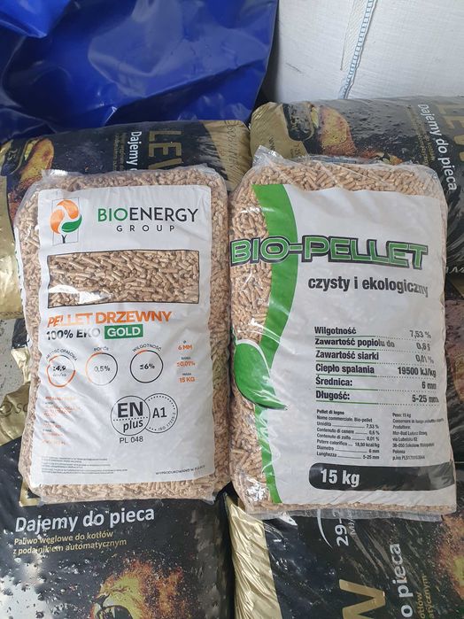 Pellet pelet olczyk Bio-Pellet GLF Drewnoland ekogroszek KUZIO