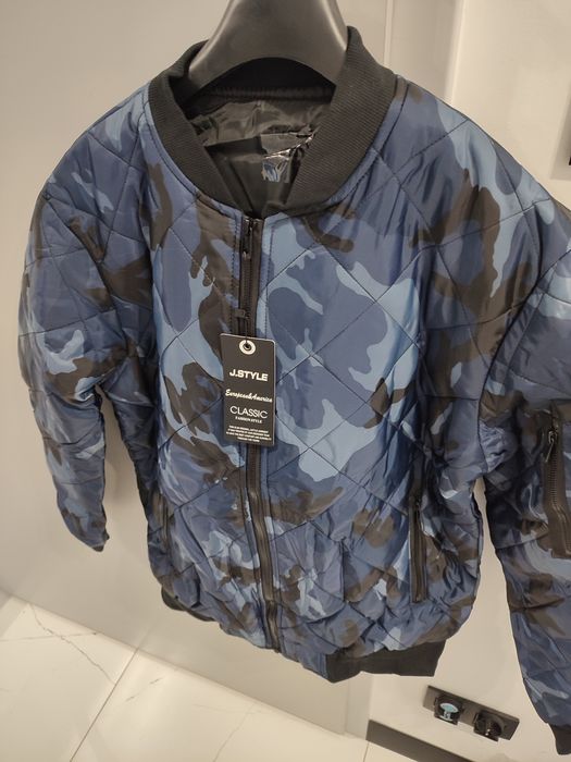 Męska kurtka wiosenna pikowana