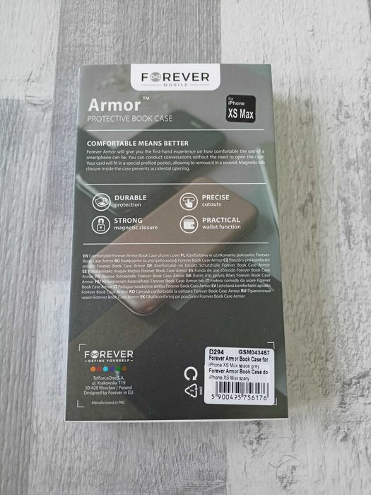 Ekskluzywne etui futerał do telefonu Iphone XS max kabura na telefon