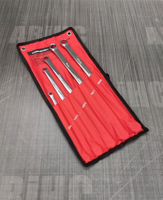 Набор ключей накидных экстра длинных,  комплект ключів накидних довгих