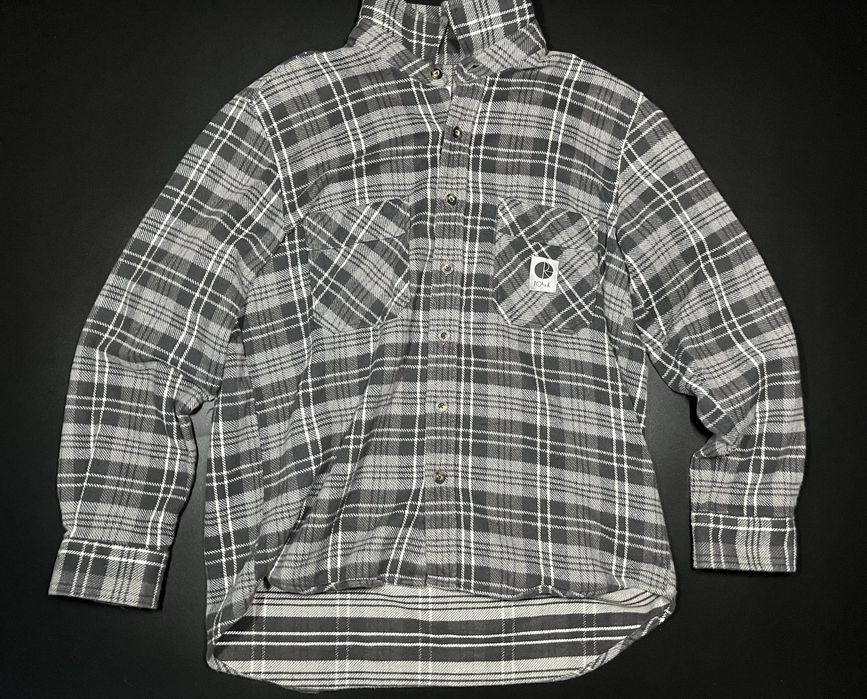 Polar Skate Co. Flannel Shirt Graphite