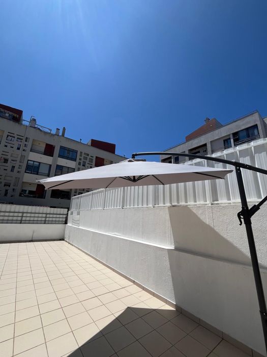 Guarda-sol para terraço/jardim
