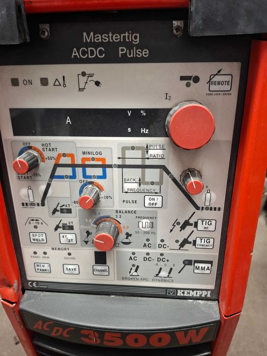Spawarka TIG ACDC Kemppi Mastertig 3500