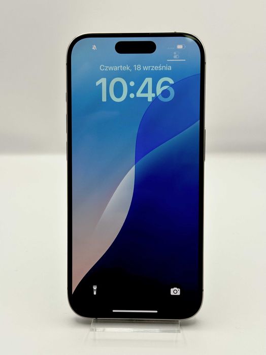 iPhone 15 Pro 128GB Szary | 24 Miesiące gwarancji | Bateria 100% | Tychy