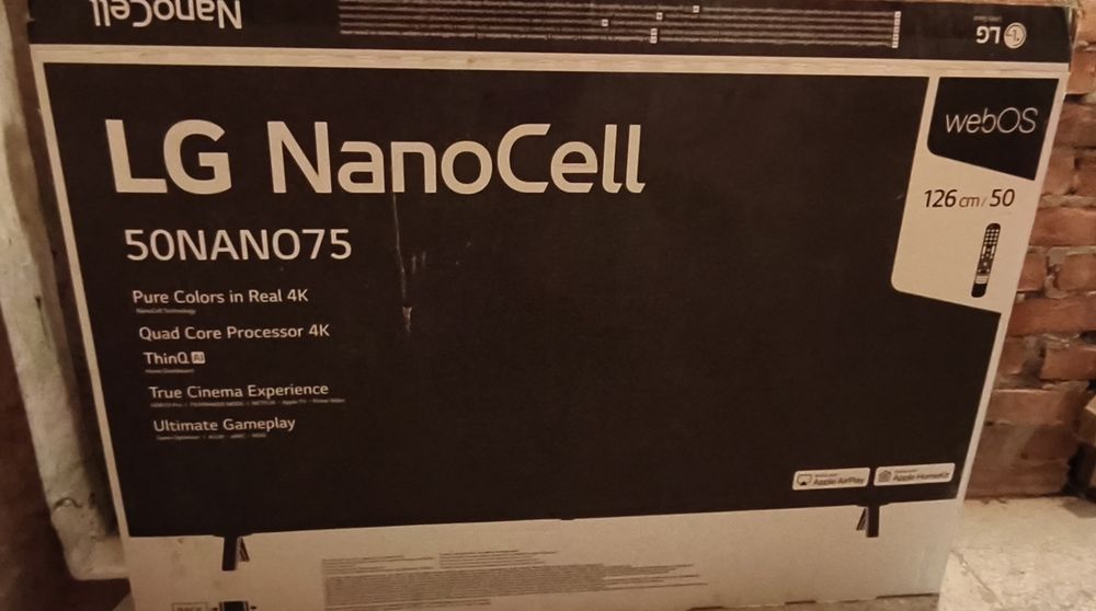 Telewizor LG NanoCell 50NANO75 50" 4K Smart TV