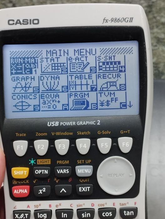 Calculadora Gráfica Casio FX-9860gII