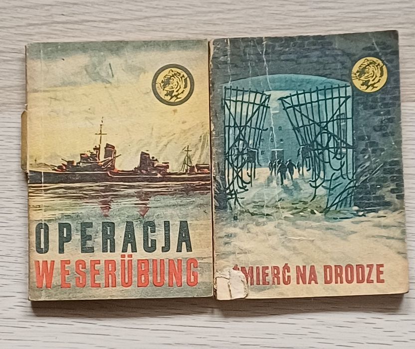 Książki Tygrys seria rok 1968