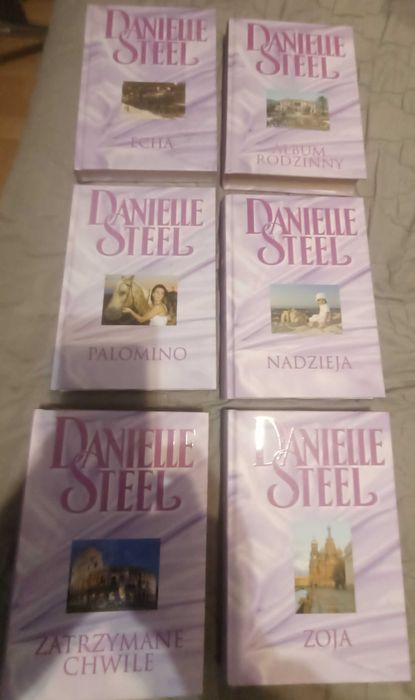 Danielle Steel - zestaw 24 książek wyd. Amber