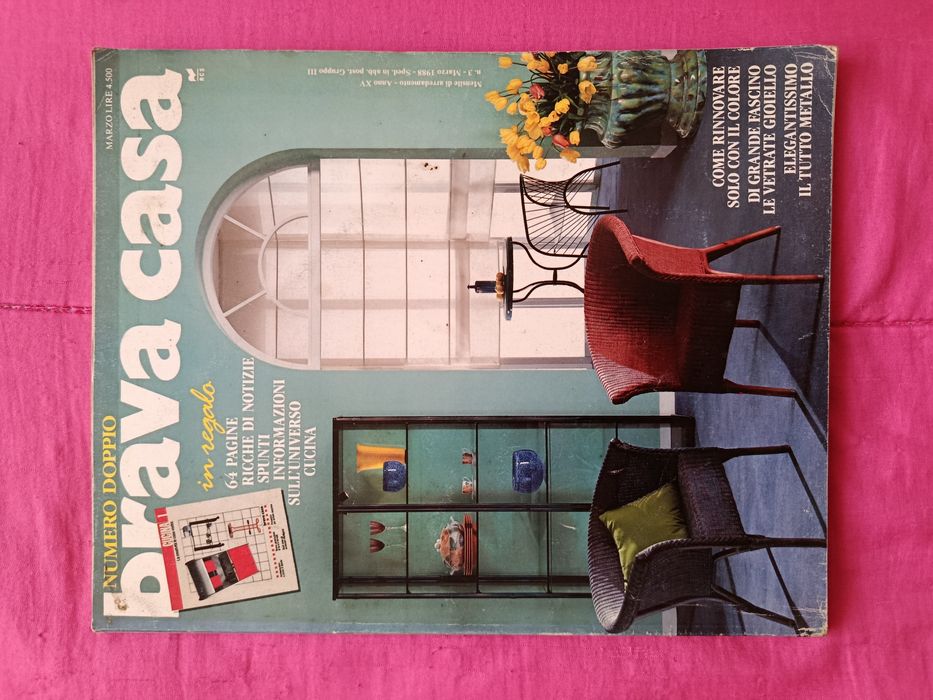 Lote de 8 revistas de CASA / DECORAÇÃO