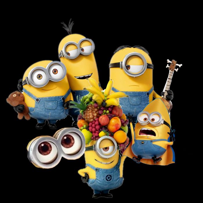 Opłatek na tort Urodziny Minionki