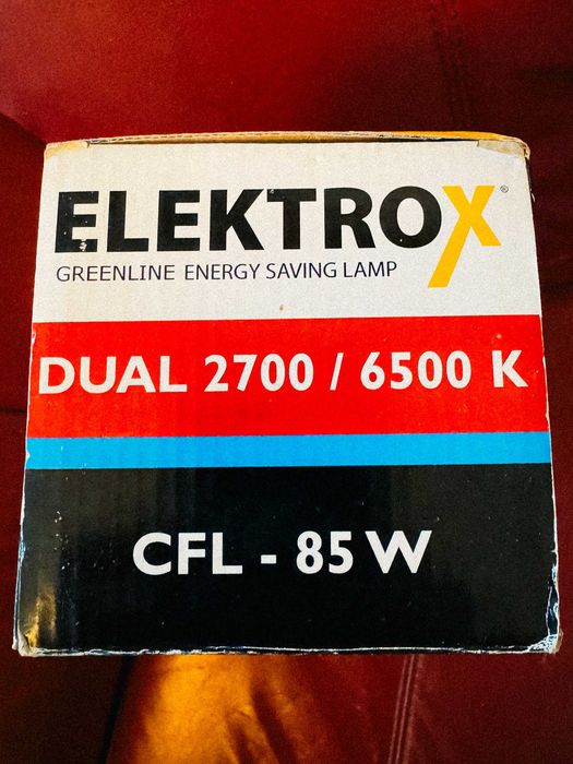 ELEKTROX lampa do roślin 2700 6500K CFL 85W DUAL