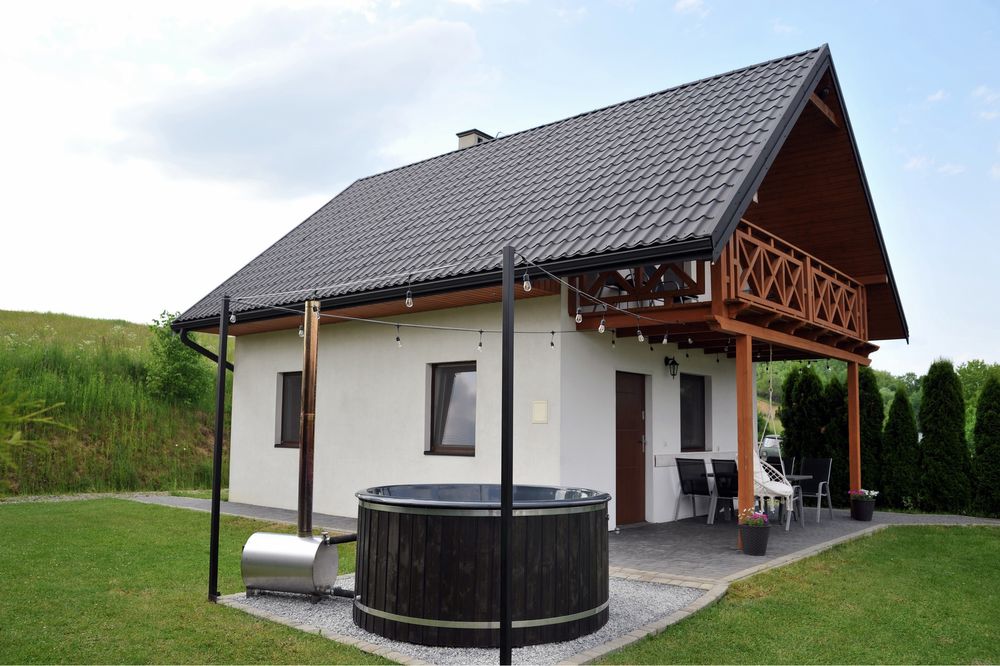 Domki w Bieszczadach, Solina, Polańczyk, BALIA Z JACUZZI terenówki 4x4