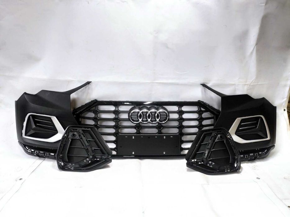 Audi Q5 80A Q7 Q3 A6 C8 A4 B9 решітка бампера накладка бокова Ауді